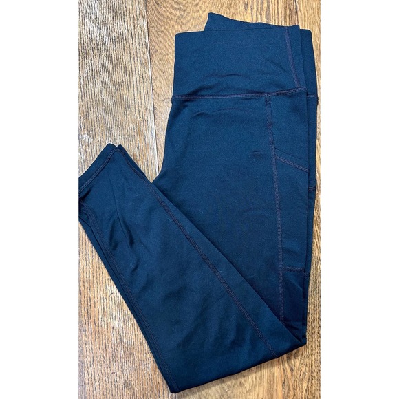 aerie Pants - Aerie “Chill Play Move” High Waisted Black Leggings with Pockets Sz XL